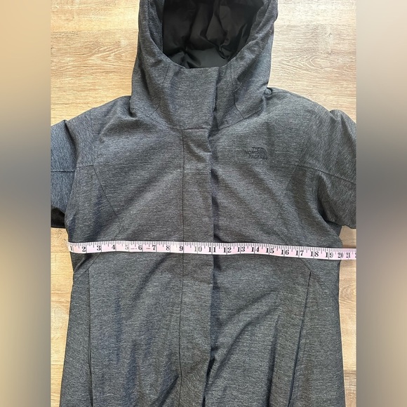 The North Face Defdown Parka Gore-Tex - Women's Size Medium Charcoal Grey - Picture 12 of 16